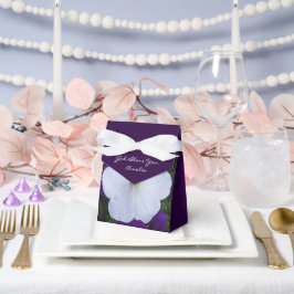 Weiße Blume Foto Schönheit für Ashes Bible Verse Geschenkschachtel