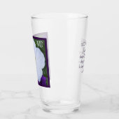 Weiße Blume Foto Schönheit für Ashes Bible Verse Glas (Links)