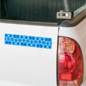 Weiße Blume, gefroren Autoaufkleber (Auf Lkw)