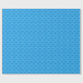 Weiße Blume, gefroren Geschenkpapier (Flach)
