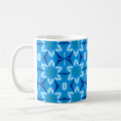 Weiße Blume, gefroren Kaffeetasse (Links)