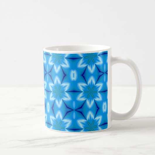 Weiße Blume, gefroren Kaffeetasse (Rechts)