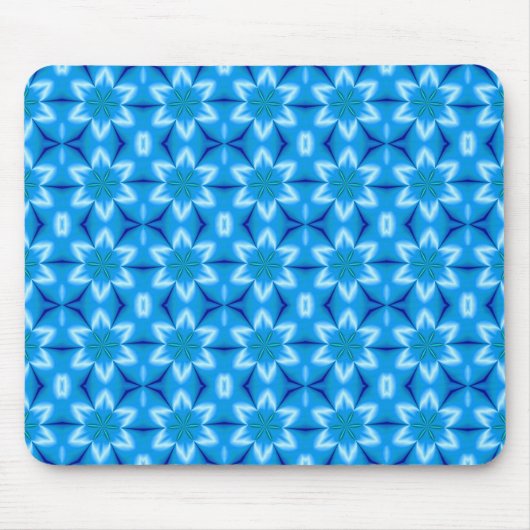 Weiße Blume, gefroren Mousepad (Vorne)