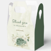 Weiße Blume Geschenkschachtel (Offen)