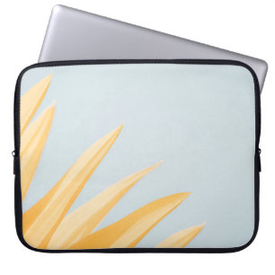WEISSE BLUME GRAFIKWALLPAPIER LAPTOPSCHUTZHÜLLE