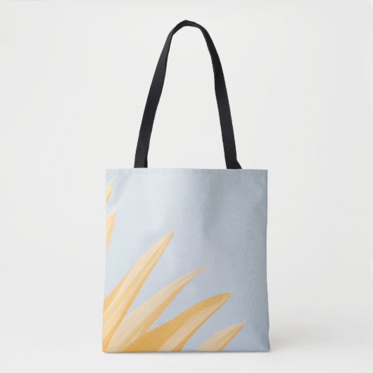 WEISSE BLUME GRAFIKWALLPAPIER TASCHE (Vorderseite)