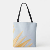 WEISSE BLUME GRAFIKWALLPAPIER TASCHE (Rückseite)
