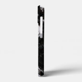 Weiße Blume Graphic Case-Mate iPhone Hülle (Rückseite / Links)