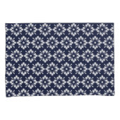 Weiße Blume im Hintergrund Kissenbezug (Vorderseite-Rechts)