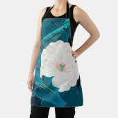 Weiße Blume, japanisches Design Schürze (InSitu)