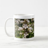 Weiße Blume Kaffeetasse (Links)