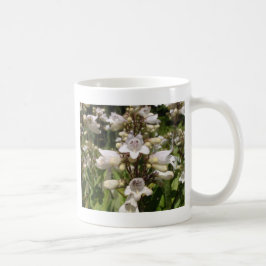 Weiße Blume Kaffeetasse