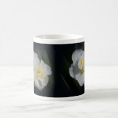Weiße Blume Kaffeetasse (Mittel)