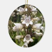Weiße Blume Keramik Ornament (Links)