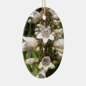 Weiße Blume Keramikornament (Rechts)