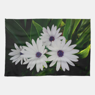 Weiße Blume Küchentuch