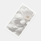 Weiße Blume Küchentuch Serviette (Ecke)