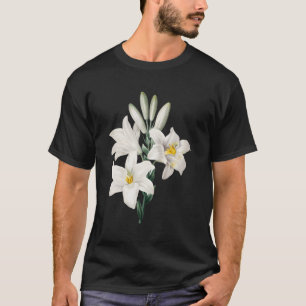 Weiße Blume Madonna Lido T-Shirt