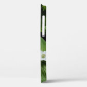 WEISSE BLUME MIT GRÜNEN BLÄTTER Case-Mate iPhone HÜLLE (Rückseite / Links)