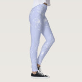 Weiße Blume mit hellblauen Leggings (Rechts)