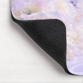 Weiße Blume Mousepad (Ecke)