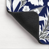 Weiße Blume Mousepad (Ecke)