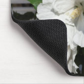 weiße Blume Mousepad (Ecke)