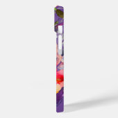 Weiße Blume Muster Girl Boss Case-Mate iPhone Hülle (Rückseite / Links)