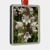 Weiße Blume Ornament Aus Metall (Rechts)