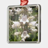 Weiße Blume Ornament Aus Metall (Links)