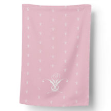 Weiße Blume Pastellrosa Ostern