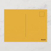 Weiße Blume Postkarte (Rückseite)