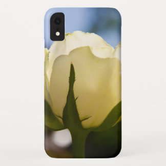 Weiße Blume Rose Hübsch Girly Case-Mate iPhone Hülle