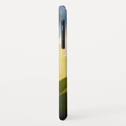 Weiße Blume Rose Hübsch Girly Case-Mate iPhone Hülle (Hinten/Links)