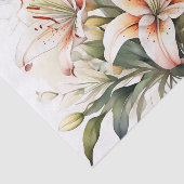 Weiße Blume Seidenpapier (Ausschnitt)