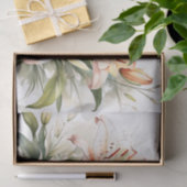 Weiße Blume Seidenpapier (Geschenk)