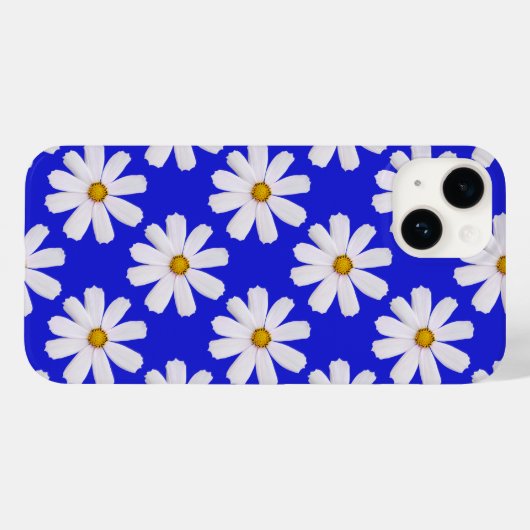 Weiße Blume sind so niedlich Case-Mate iPhone Fall Hülle (Rückseite (Horizontal))