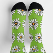 WEISSE BLUME SOCKEN (Oben)