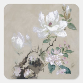 WEISSE BLUME STICKER