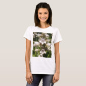 Weiße Blume T-Shirt (Vorne ganz)