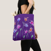 Weiße Blume Tasche (Von Nahem)