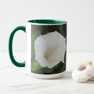 Weiße Blume Tasse