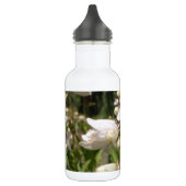 Weiße Blume Trinkflasche (Links)