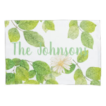 Weiße Blume und Grüne Blätter Garten