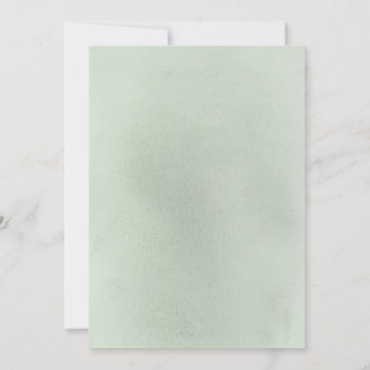 Weiße Blume und Pampas Grass Boho Brautparty Einladung (Rückseite)