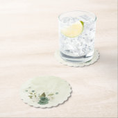 Weiße Blume Untersetzer (Vor Ort)