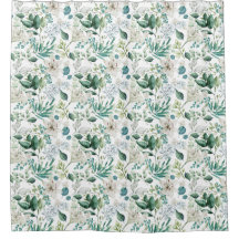 Weiße Blumen Blumen Grün Eukalyptus Elegant