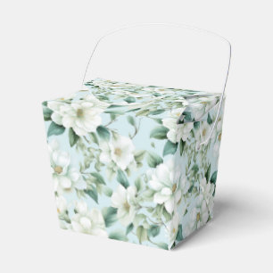 Weiße Blumen-Party-Verpackung Geschenkschachtel
