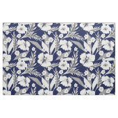 Weiße Blumen . Stoff (Yard (91,4 cm))