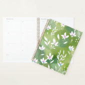Weiße Blumenfelder | Elegante Frühlingsblumen Planer (Anzeige)